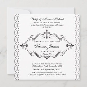 101-Denise - CHRISTENING INVITATIONS :: viva 5SQ