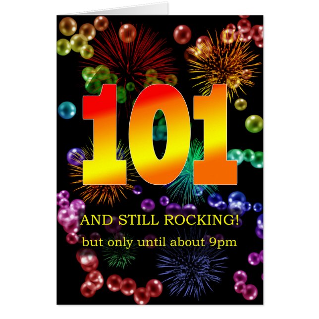 101. Geburtstag noch rocken (Vorne)