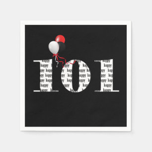 101. Geburtstagsballons Serviette
