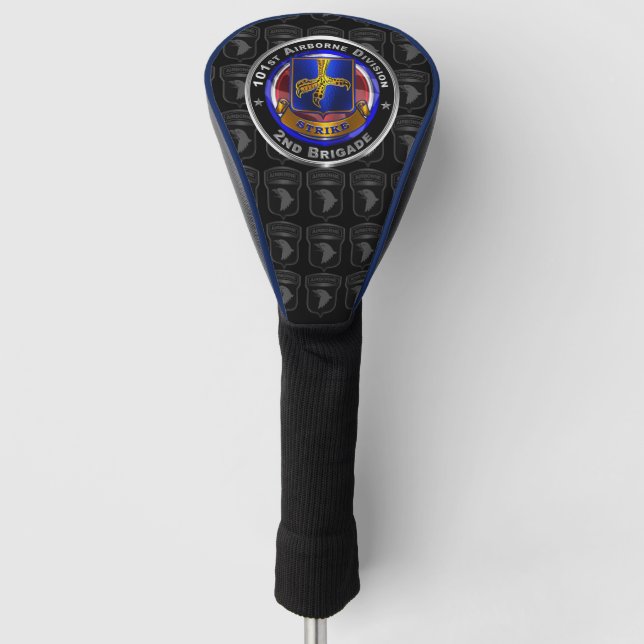 101. Im Flugzeug Abteilung 2. Brigade "STRIKE" Golf Headcover (Vorderseite)