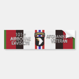 101. Im Flugzeug Abteilung Afghanistan Veteran Autoaufkleber