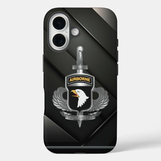 101. Im Flugzeug Abteilung Afghanistan Veteran iPhone 16 Hülle (Rückseite)