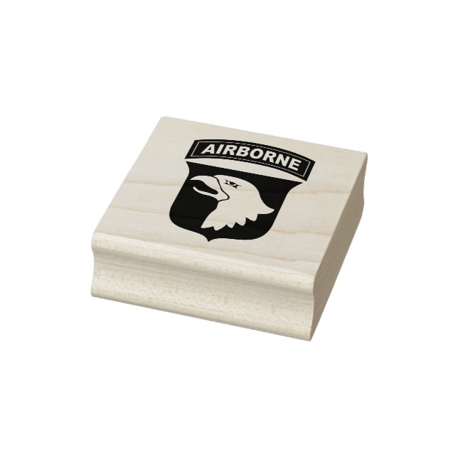 101. Im Flugzeug Abteilung Militärveteran Gummistempel (Stempel)