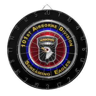 101. Im Flugzeug Abteilung "Screaming Eagles"  Dartscheibe