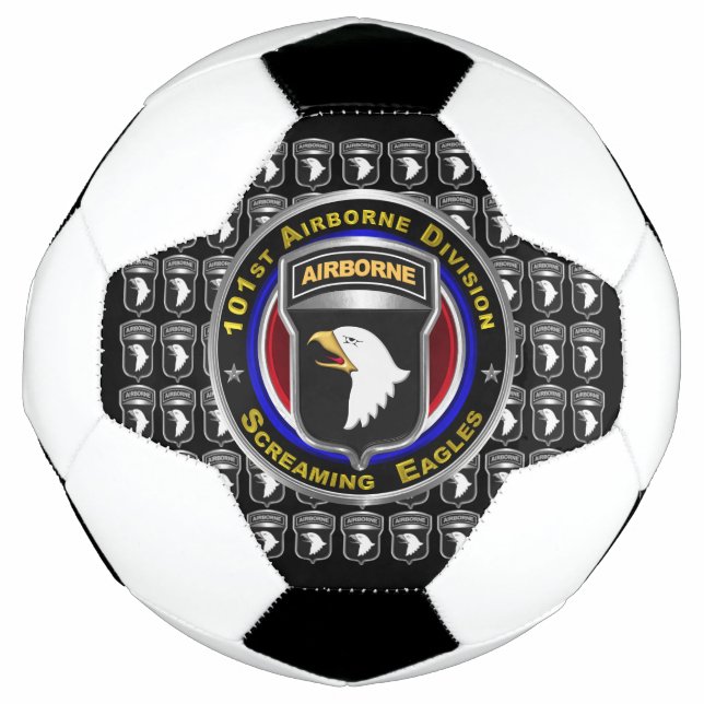101. Im Flugzeug Abteilung "Screaming Eagles"  Fußball (Vorderseite)