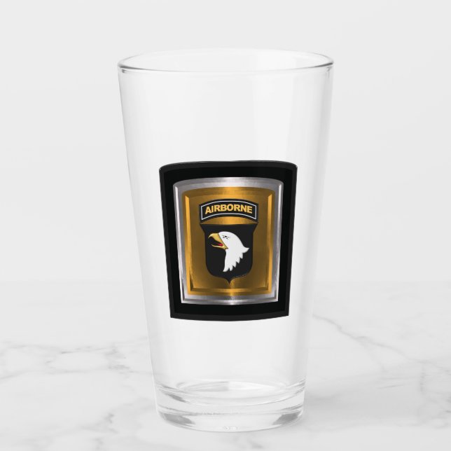 101. Im Flugzeug Abteilung "Screaming Eagles" Glas (Vorderseite)