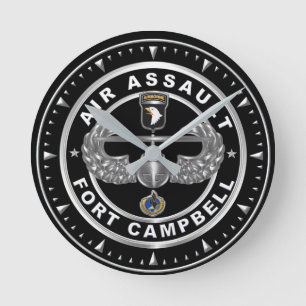 101. Im Flugzeug Division Air Assault Runde Wanduhr