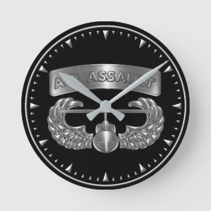 101. Im Flugzeug Division Air Assault Runde Wanduhr