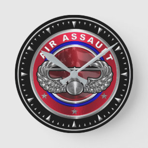 101. Im Flugzeug Division Air Assault Runde Wanduhr
