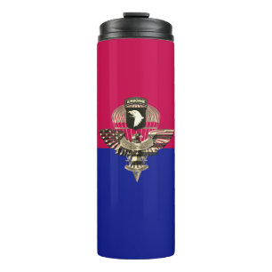 101. Im Flugzeug Division Golden Eagle Veteran Thermosbecher