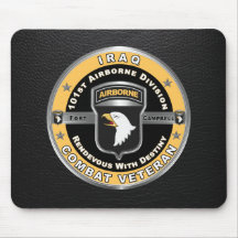 101. Im Flugzeug Division Iraq Veteran