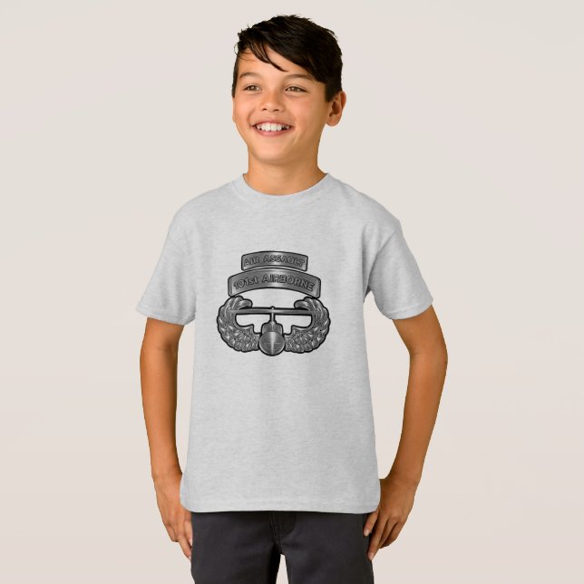 101. Im Flugzeug Division Kid T - Shirt (Vorne ganz)