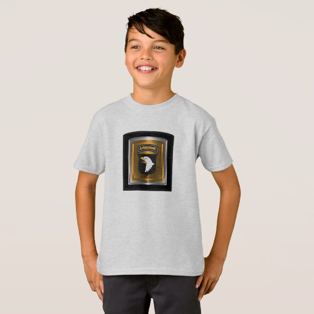 101. Im Flugzeug Division Kid T-Shirt (Vorne ganz)