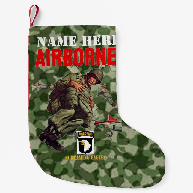 101. Im Flugzeug Division Kleiner Weihnachtsstrumpf (Vorderseite)