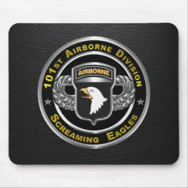 101. Im Flugzeug Division Mousepad