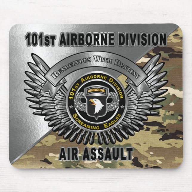 101. Im Flugzeug Division Mousepad (Vorne)