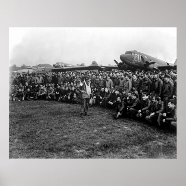 101. Im Flugzeug Division Poster (Vorne)