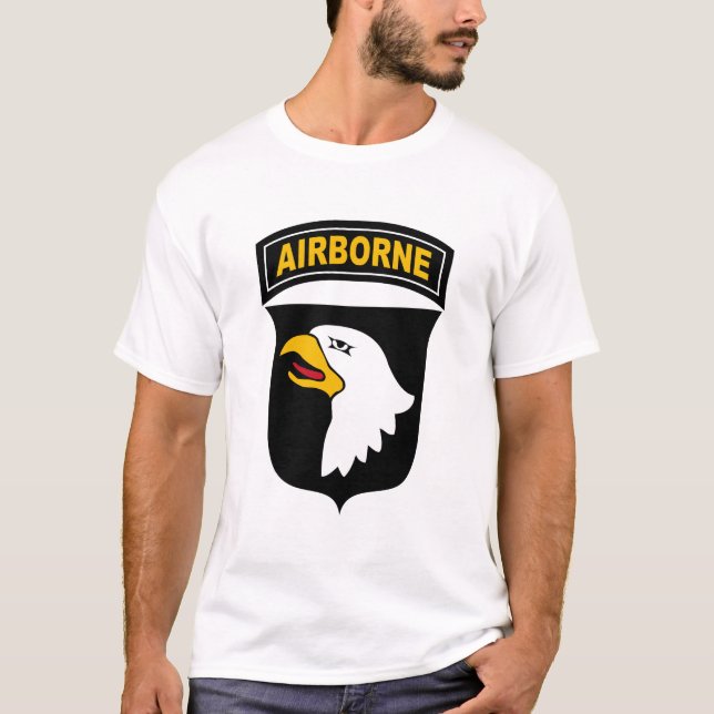 101. Im Flugzeug Division T-Shirt (Vorderseite)