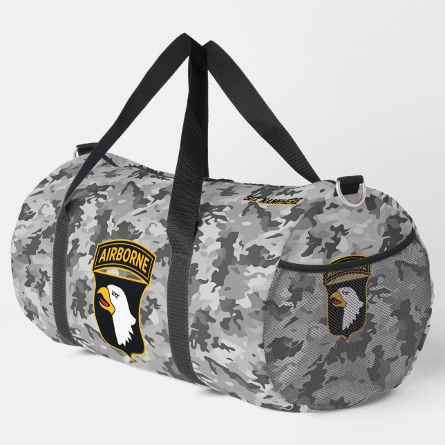 101. Im Flugzeug Division Urban Camouflage Persona Duffle Bag (Rechte Ecke)
