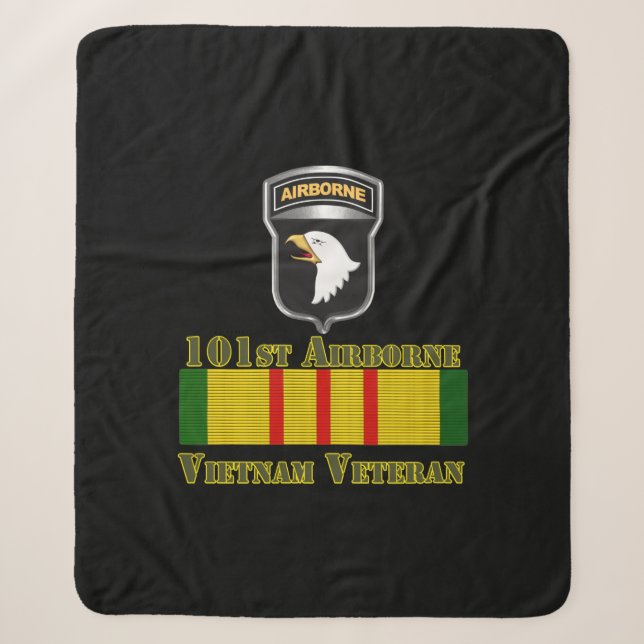 101. Im Flugzeug Division Vietnam Veteran Sherpadecke (Vorderseite)