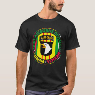101. Im Flugzeug Division Vietnam Veteran T-Shirt