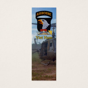 101. Im Flugzeug Division Vietnam War Bookmarkers