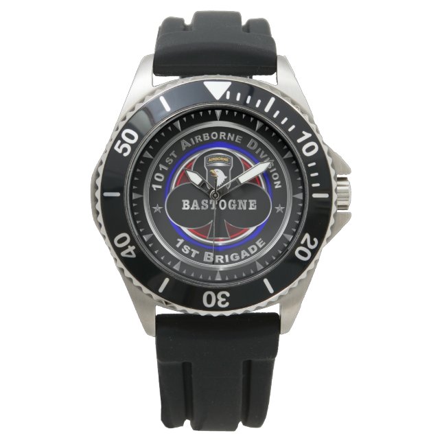 101. Im Flugzeug Division Watch Armbanduhr (Vorderseite)