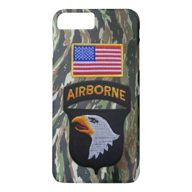 101. Im Flugzeug schreiende Adler Veteranen Case-Mate iPhone Hülle (Rückseite)