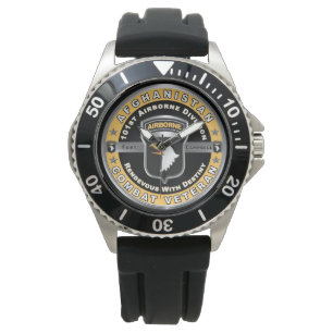 101. Luftlandedivision Afghanistan Veteran Armbanduhr
