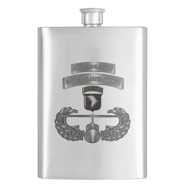 101. Luftlandedivision  Flasche Flachmann (Vorderseite)