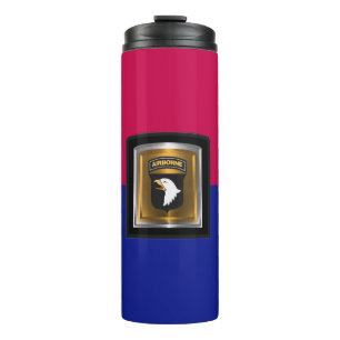 101. Luftlandedivision Screaming Eagle Design Thermosbecher