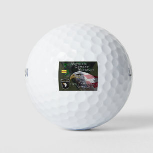 101. Luftlandedivision Vietnam Kampf Veteran Golfball