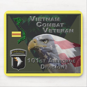 101. Luftlandedivision Vietnam Kampf Veteran Mousepad