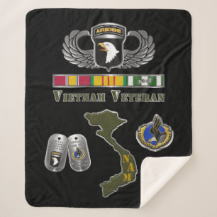 101. Luftlandedivision Vietnam Veteran Sherpadecke