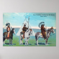 101 Ranch-Ansicht des Chefguts und der Braves