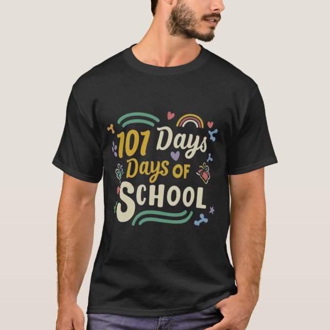 101 Schultage Dalmatischer Hund T-Shirt (Vorderseite)