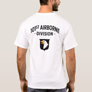 101. T - Shirt für Im Flugzeug Division (Front+Ba