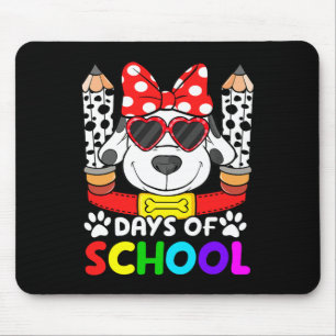 101 Tage Schullehrer Student 100 Tage Smarte Mousepad
