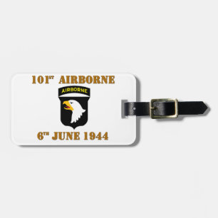 101st Airborne D-Day Normandy Gepäckanhänger