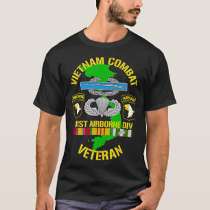 101st Airborne Division - Vietnam Combat Veteran T-Shirt