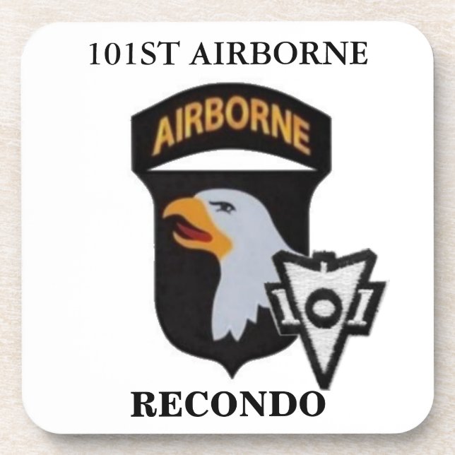 101ST DESSOUS DE VERRE AÉROPORTÉS de BOISSONS de (Devant)