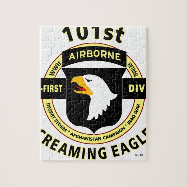 101ST IM FLUGZEUG ABTEILUNG "SCHREIENDE ADLER " (Vertikal)