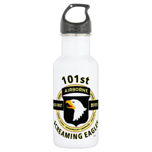 101ST IM FLUGZEUG ABTEILUNG "SCHREIENDE ADLER " EDELSTAHLFLASCHE