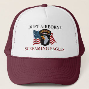 101ST IM FLUGZEUG SCHREIENDER ADLER-HUT TRUCKERKAPPE