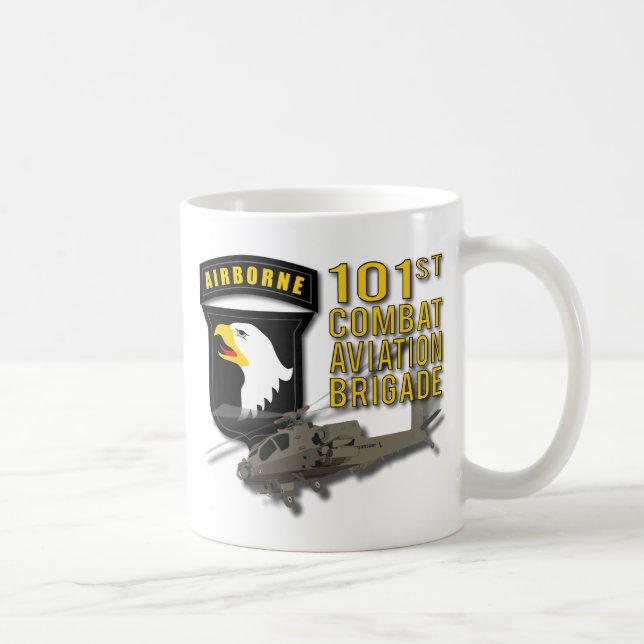 101st Kampf-Luftfahrt - Apache Kaffeetasse (Rechts)