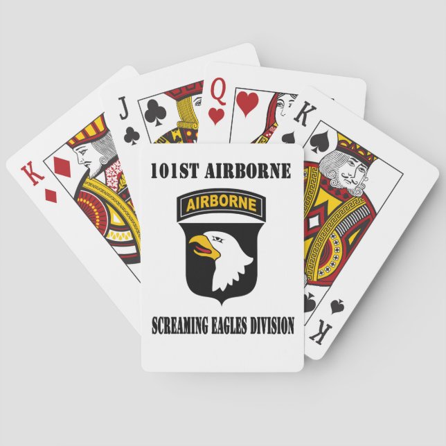 101st Schreiende Spielkarten Eagless (Rückseite)