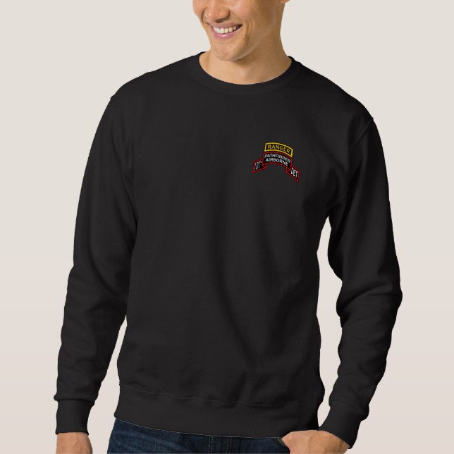 101st Sweatshirt d'orienteur avec l'étiquette de (Devant)