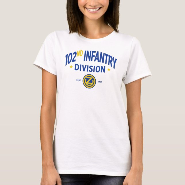 102. Infanterieabteilung "Ozark" Frauen T-Shirt (Vorderseite)