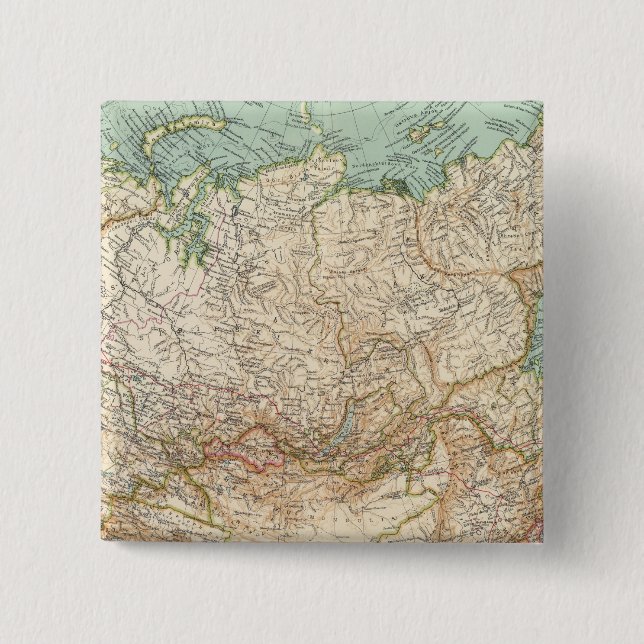 10304 Asiatisches Russland Button (Vorderseite)