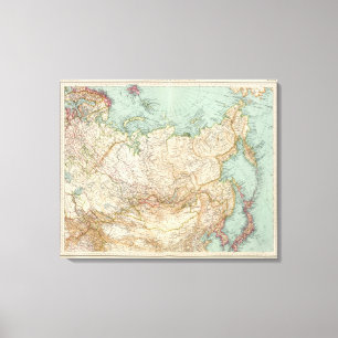 10304 Asiatisches Russland Leinwanddruck